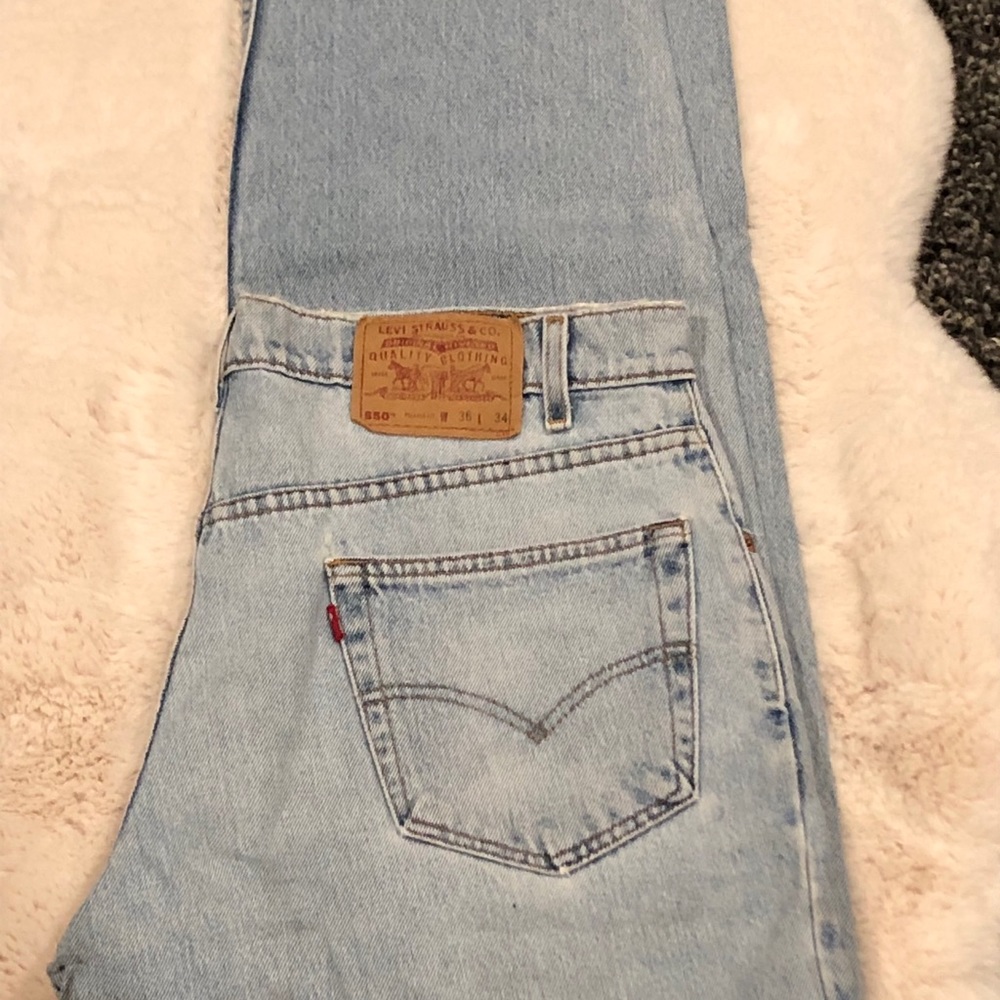 Men’s Levi’s 550 relaxed fit jeans